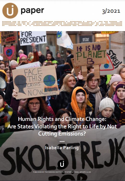 Human Rights and Climate Change: Are States Violating the Right to Life by Not Cutting Emissions?