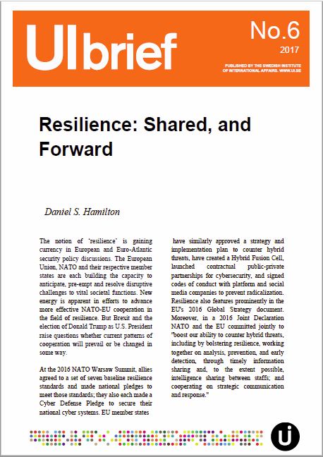 Resilience: Shared, and Forward