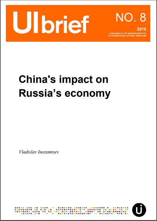 Сhina's impact on Russia’s economy