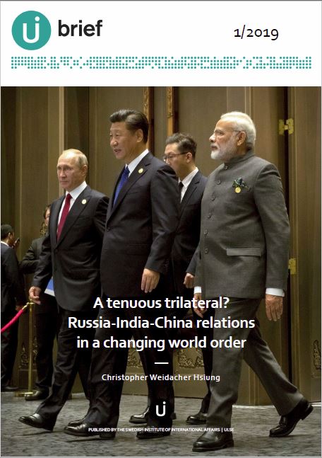 A tenuous trilateral? Russia-India-China relations in a changing world order