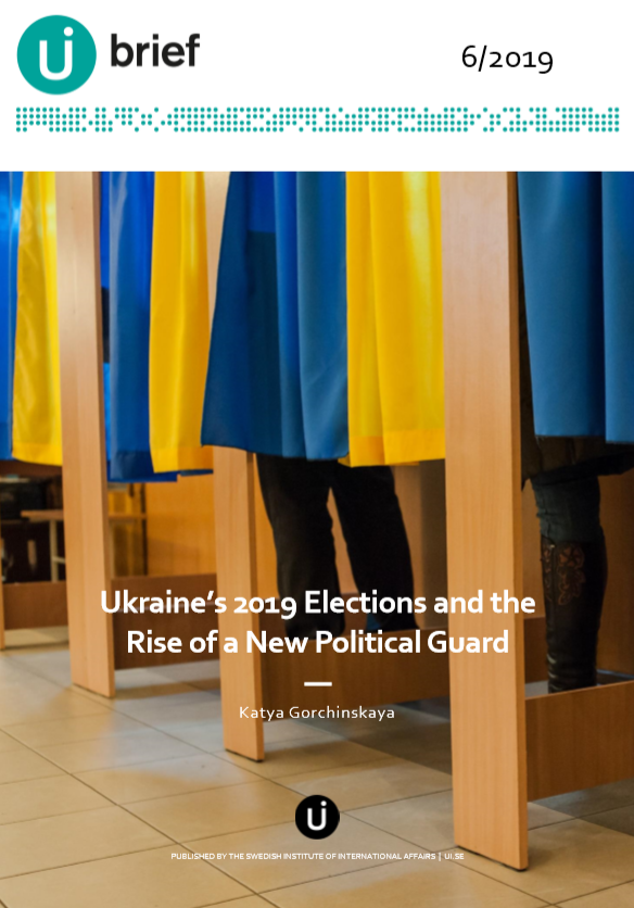 Ukraine’s 2019 Elections and the Rise of a New Political Guard