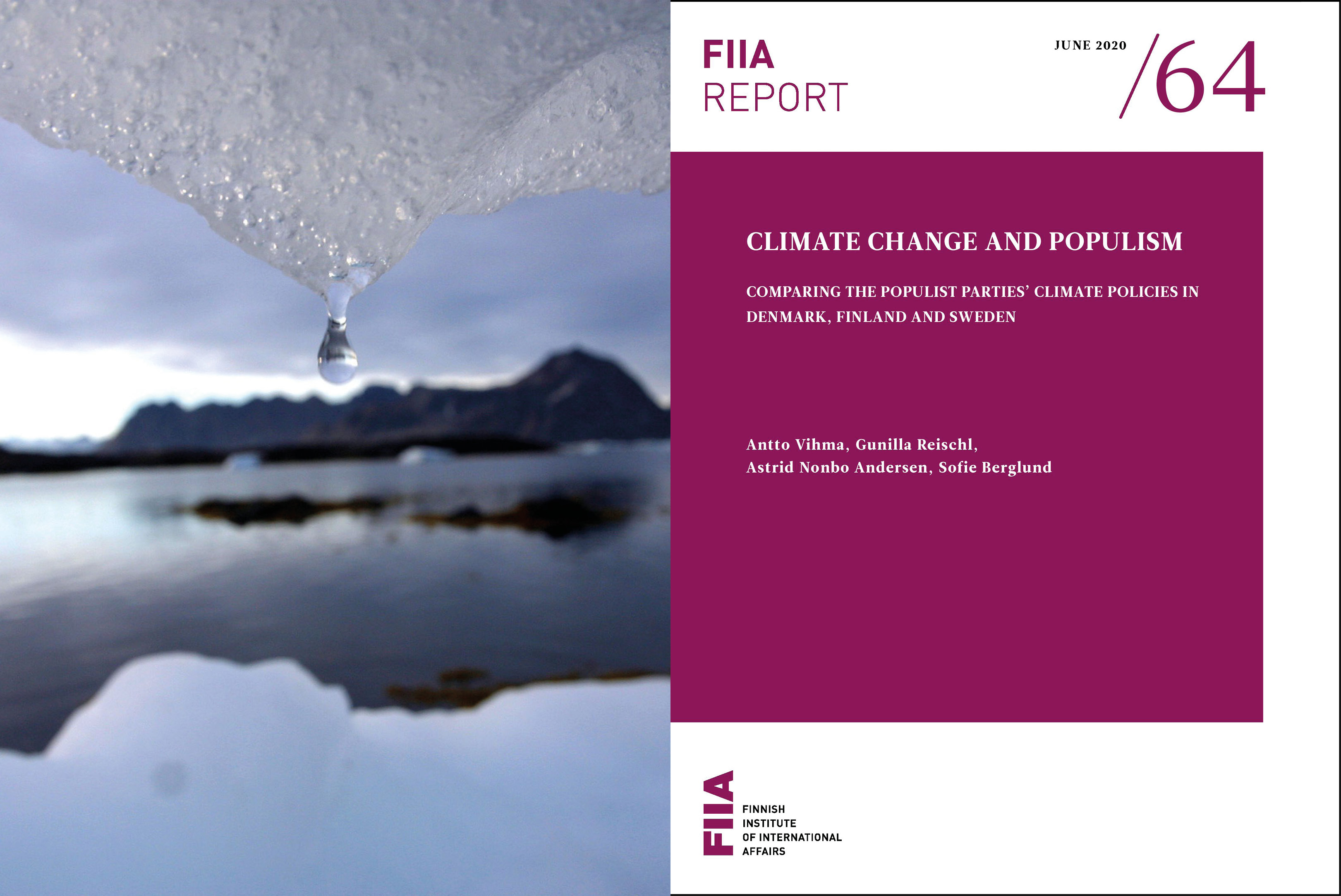 New Report: Climate Change and Populism: Comparing the populist parties’ climate policies in Denmark, Finland and Sweden
