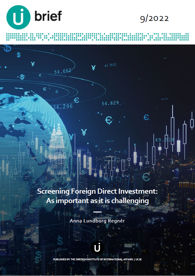 Screening Foreign Direct Investment: As important as it is challenging