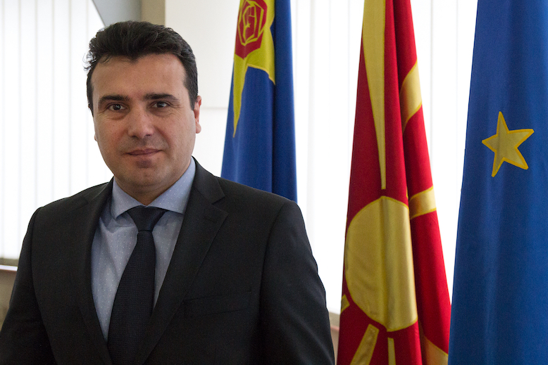 Zoran Zaev, Makedoniens premiärminister