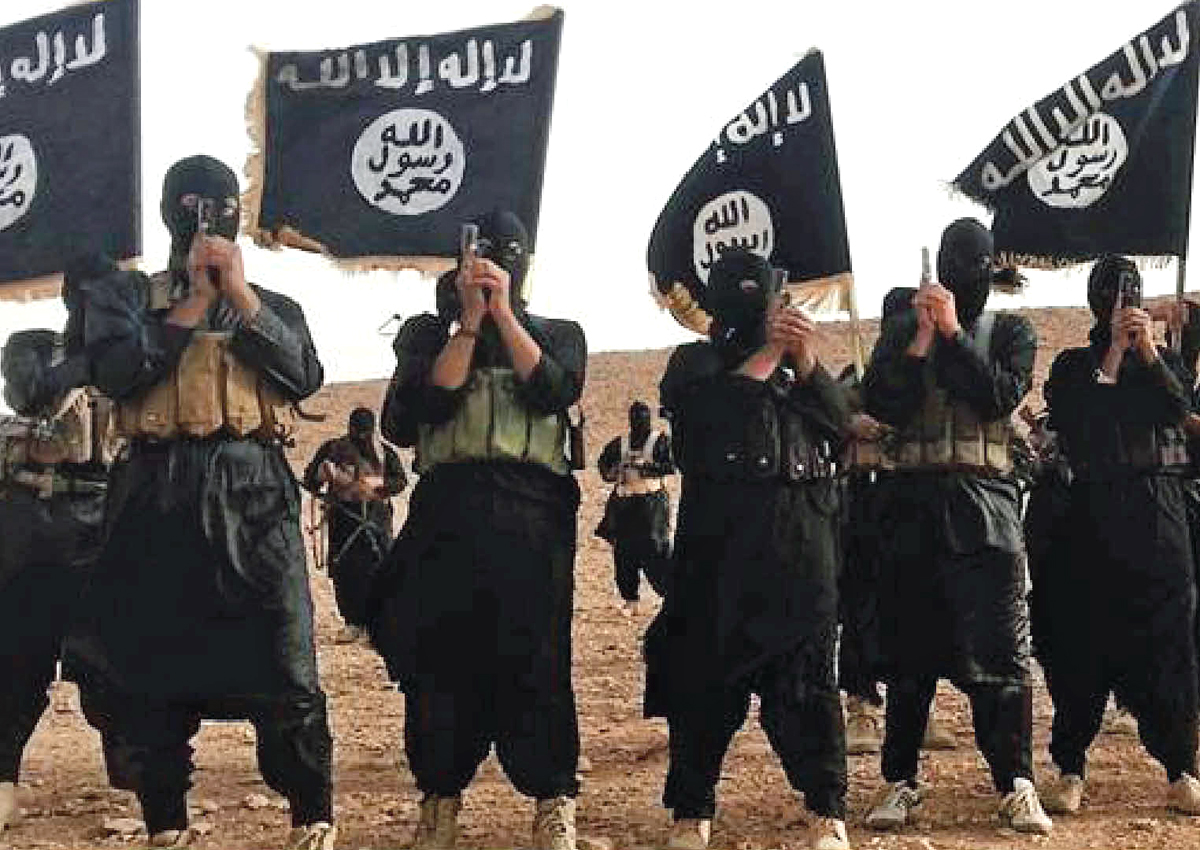 Islamic State fighters in Anbar province in Iraq. Photo: Wikimedia Commons