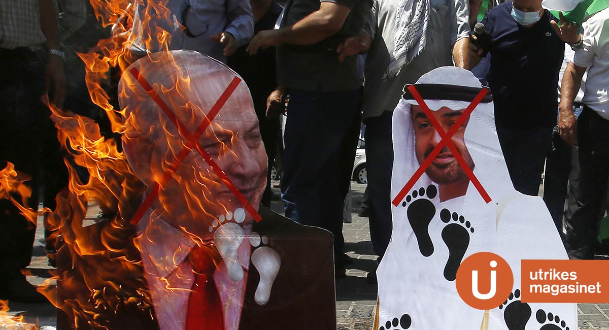 Arabländer väljer Trump och Israel före Palestina