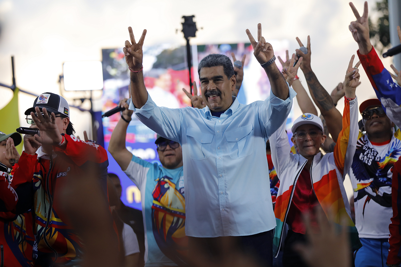 Har Venezuelas president nu gått för långt? Foto: AP/TT