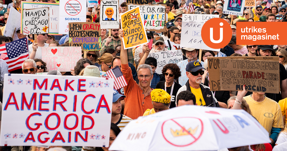 Nervöst i USA ett år före valet