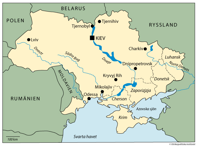 Ukraina – Geografi och klimat | Utrikespolitiska institutet